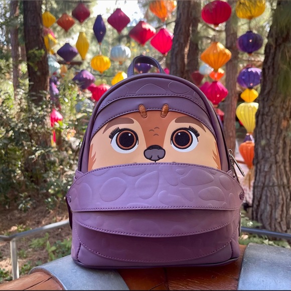 Loungefly Raya and the Last Dragon Tuk Tuk Cosplay Mini Backpack - Picture 2 of 7